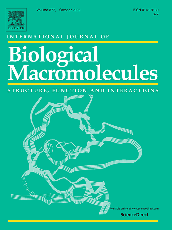 International Journal of Biological Macromolecules Cover