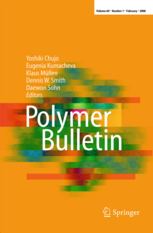 Polymer Bulletin Cover